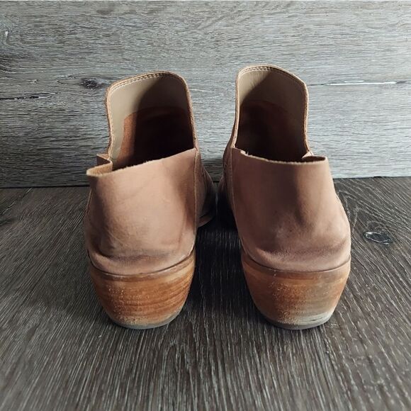 SAM EDELMAN Prentice Convertible Tan Ankle Boots Mules Size 8M - Picture 7 of 12